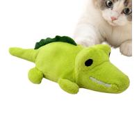 Genérico Indoor Cat Interactive Toy - Automatic Moving Crocodile Toy Car