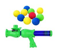 Genérico Indoor Cat Toy, Cat Fetch Toys, Soft Cat Balls, Home Cat Toy, Living Room Toy, 25x11x4 cm, Cat Launch Ball Toy for Indoor Training, Set of 10 Soft Balls for Fetch Games and Pet Fun