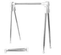 Genérico Indoor Drying Hanger Rack, Space Saving Laundry Drying Stand, Portable Air Dry Clothes Rack with Multi Bar Design, Lightweight Laundry Organizer for Indoor Outdoor Balcony Bathroom Travel