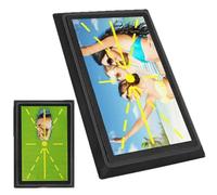 Genérico Indoor Golf Mat - Swing Trainer Aid for Practice | PP Beads with Visual Path Feedback, Compact Training, Golf Mat for Men Women Boys Girls Teens Athlete Cyclist Golfer