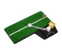 Genérico Indoor Golf Swing Trainer - Practice Equipment Height Adjustable for Swing Improvement | Golf Training Kit with Sturdy Stand, Perfect for Men Women Professionals Hobbyists Players Use