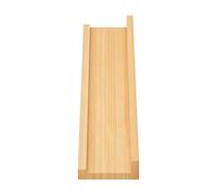 Genérico Industrial Exhibition Vessel, Wooden Wall Mounted Floating Shelves, Modular Seasoning Plant Rack, Reinforced Natural Timber Storage Guard, Display Ledge with Style Studio Gear Home Office