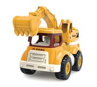 Genérico Inertia Excavator Toy Car - Creative Construction Truck Vehicle | Stable Kids Boys Girls Play, Friction Powered Push Car, Diecast Metal Alloy Model For Child Birthday Gift Party