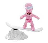 Genérico Inertia Skiing Man Dash, 8x8.5x3.5cm, 3D Printed Funny Figurine, Sculpture Decor, Decorating Cars, Enhancing Interiors, Desk Styling, Gifting Friends