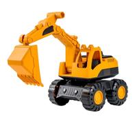 Genérico Inertia Toy Truck, Educational Excavator Digger, Construction Vehicle Toy, Realistic Heavy Duty Play Truck for Kids Learning, Fun Site Role Play Toys Boys Age 3+, Yellow