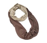 Genérico Infinity Scarf - Two Color Contrast Soft Neck Wrap For Women Men Daily Commuting Outdoor Skiing Hiking Holiday | Polyester With Zipper Pocket, Lightweight Warm Travel Scarf