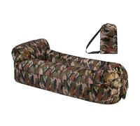 Genérico inflable para acampada, impermeable lounge Chair, Blow Up Sofa Seat, Lightweight Outdoor Lounger, Portable Chairs for Picnics Beach Festivals Hiking Parties, Relaxing Anywhere