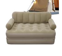 Generico Inflable para acampar, con bomba de aire, válvula de estanqueidad, sillón - de aire para camping, hinchable, para viajes al aire libre en la playa, excursionismo, viajes por carretera