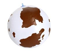 Genérico Inflatable Beach Ball - Cow Print Large Pool Ball, Fun Summer Blow Up Water Toy Lightweight Design | Beach Balls for Kids Adults Backyard Party Water Park Outdoor Play