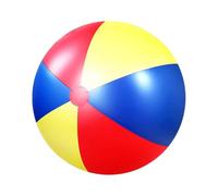 Genérico Inflatable Beach Ball Inflatable Rainbow Colorful Fun