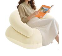 Genérico Inflatable Camping Lounge Chair | PVC & Flocking, 29.5in X 29.5in X 19.7in | Portable Plegable Air Sofa for Outdoor, Travel, Relaxation | Leisure Recliner