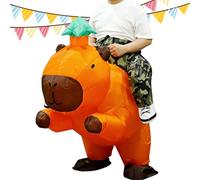 Genérico Inflatable Capybara Costume - Blow Up Costume | Funny Blow-Up Animal Outfit | Novelty Inflatable Costumes For Home School Ceremony Carnival Birthday Holiday Theme Party Friend Gatherings