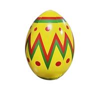 Genérico Inflatable Easter Egg, PVC Colorful Inflatable Decoration, Outdoor Yard Ornament, Fun Holiday Decor Accessory, Perfect for Indoor Outside Yard Garden Lawn Porch Home Hunt Holiday Party