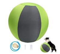 Genérico Inflatable Herding Ball, Giant Puppy Toy, 30.0x30.0 Inches Exercise Sphere with Tough Build, Thickened Vinyl Rolling, Heavy Duty Device with Round Style, Animal Ball for Backyard and Park