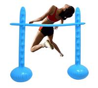 Genérico Inflatable Jumping Sticks For Kids - Portable High Jump Pole Game, Inflatable Vaulting Bar, Interactive Summer Toy | Outdoor Activity For Backyard, Pool, Party, Family Fun, Vacation, Parent