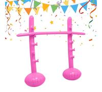Genérico Inflatable Limbo Game - Adjustable Height Kids Limbo Toy for Parties, Exciting Outdoor and Indoor Activity for Children Beach Pool Yard, Colorful Fun Summer Festival Entertainment 51 Inches