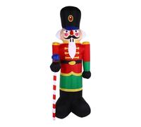 Genérico Inflatable Nutcracker | 8ft Waterproof LED Lights Decor Christmas Yard Inflatables for Family Friends Indoor Party Holiday Garden Lawn Home