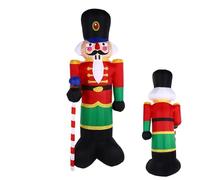 Generico Inflatable Nutcracker | 8ft Waterproof LED Lights Decor Christmas Yard Inflatables for Family Friends Indoor Party Holiday Garden Lawn Home