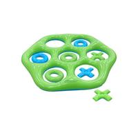 Genérico Inflatable Pool Game - 100x90cm Floating Board Set, Double Sided Two Tone Water Toy | 7 Piece Large Family Outdoor Activity, Beach Lawn Party Interactive Fun for Kids Adults