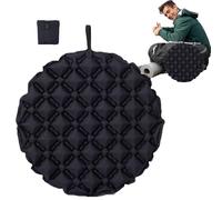 Genérico Inflatable Seat Cushion - 1.18x3.54x3.94in Waterproof Lightweight Travel Sitting Pad, Round Anti Moisture Inflatable Cushion Camping Seat Pad Chair Ground Mat For Wheelchairs