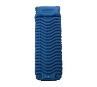 Genérico Inflatable Sleeping Pad - Nylon TPU Air Mattress 195x70x6cm with Built In Foot Pump Packs To 25x12x12cm Weight 780g - Easy Carry Design - Ideal For Camping Hiking Backpacking
