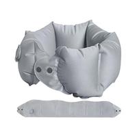 Genérico Inflatable Travel Pillow Airplanes - Ergonómico cuello Support and Adjustable Headrest Cushion for Sleeping on Long Flights, Car 33,86 x 5,51 pulgadas, Home Naps, Backpacking Adventures