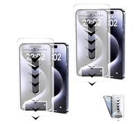 Genérico Innerous Screen Protector for Iphone 16/15/14/13/12/11 Plus Pro Max, 2025 New Invisible Screen Protector -Fingerprint-Proof Dust Free (2pcs-Privacy,14pro)