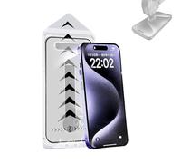 Genérico Innerous Screen Protector, Luxury Privacy Screen Protector-Dust Free Without Bubbles, Tempered Glass for iPhone 16/15/14/13 Plus Pro Max (HD,iPhone16PROMAX)