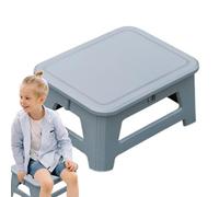 Generico Inodoro portátil para camping - PP 31,5 x 24,5 x 6,3 cm Compact Folding Commode | Portable Adult Toilet Seat, Lightweight Outdoor Potty Stool | for Family Backup Camping Hiking RV Travel Car