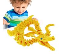 Genérico Inquieto De Dragón 3D - Dragones 3D con Articulaciones Flexibles