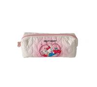 Genérico Ins Coreano de Dibujos Animados Acolchado Bolsa de Papelería de Escritorio DIY Material del Manual Bolsa de Almacenamiento de Estudiante Bolsas de Lápiz Portátil