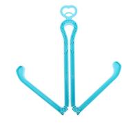 Genérico Insertos Moldeadores para Botas Plegables de Plástico Pp Azul, Soporte Ajustable Antirruido para Botas Altas y Cortas, Clip para Almacenamiento y Conservación en Hogar