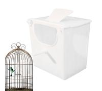 Genérico Inside-Outside Hanging Bird Breeding Box | PP Nesting House For Eggs | Small Pet Incubation Shelter | Finch Canary Nesting Cage Accessory