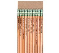 Genérico Inspiration Graphite Sticks - Humor Writing Tools, 19cm Uplift Inkless Stationery Kit, Office Desk Inspiration Bundle | Creative Writing Motivation Bundle, Exam Learners Study Use