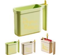 Genérico Instant Noodle Bowl Holder - Direct Immersion Ramen Cup with Heat-Resistant Handle, Direct Immersion Ramen Cup, No-Wash,Easy to Hold,for Dorm Home Office Apartment (Green,#1PCS)