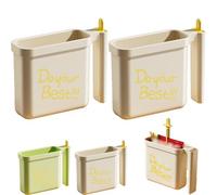 Genérico Instant Noodle Bowl Holder - Direct Immersion Ramen Cup with Heat-Resistant Handle, Direct Immersion Ramen Cup, No-Wash,Easy to Hold,for Dorm Home Office Apartment (Beige,#2PCS)