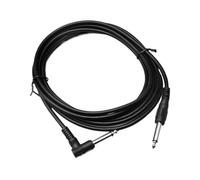 Genérico Instrument Cables | 10 Ft Noise Cancelling Head Jack Wire - 6.35mm Head Guitar Amp cable- For Chord Instrument Drum The Bass cableIs Designed To Deliver ReAmplifier Stage Studio Acoustic DJ