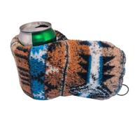 Genérico Insulated Coffee Mug Sleeve, 32x17cm Thermal Lined Drink Holder, Soft Grip Coffee Glove for Hot & Cold Beverages, Travel Tea Ice Cup Sleeve, Funny Gift for Men Women Friends (Yellow coffee)