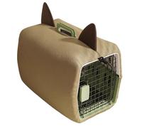Genérico Insulated Crate Cover, Light Blocking Dog Kennel Shade, 36x24 Inches Cage Cover with Drawstring Closure, Thick Oxford Fabric Protector, Pet Crate with Design, Travel Accessory for Car Camp