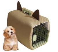 Genérico Insulated Dog Crate Cover, Light Blocking Pet Cover, 36x24 Inches Small Crates with Drawstring, Waterproof Fabric Crate Protector, Dog Crates Covesr with Thermal Style for Home Travel