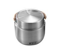 Genérico Insulated Food Jar, 1200ml Wide Mouth Stainless Steel Hot Container, Vacuum Soup Flask for Kitchen, Travel, Work, School, Camping, Outdoor Picnic, Offices Meals, 5.51x5.51 Inches