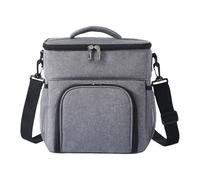 Genérico Insulated Lunch Bag, 10.6x7.1 Inches Organizer with Heavy-Duty Build, Leakproof Meal Carrier, 3D Multi-Layer Insulation with Modern Style, Storage Tool for Picnics and Outings