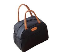 Genérico Insulated Lunch Bag, Leakproof Reusable Food Container, Large Capacity Lunch Box with Zipper Closure, Thermal Carry, Portable Spacious Compartments, Work and School Meal for Men Women