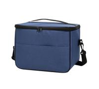 Genérico Insulated Lunch Bag, Reutilizable Cooler Tote, 11,8 pulgadas, Adjustable Shoulder Strap, Compartments, Food Container for Travel, Picnic, Camping, Work, Beach, Hiking, School, Outdoors,
