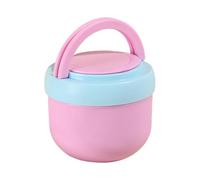 Genérico Insulated Lunch Jar, Microwavable Thermal Food Container with Spoon, Leak Proof Soup Bowl, Long Lasting Heat Preservation, Easy Carry for Home Office School Picnic Road Trip Camping Travel