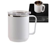 Genérico Insulated Tumblers - 4.61 Inches Stainless Steel Tumbler for Insulateds Water Cup, Leakproof Container with Induction Heating Function for Hot Cold Coffee Tea Travel School Sports Men Women