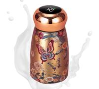 Genérico Insulated Water Bottle - 13cm Smart Thermal Cup | Stainless Steel & Ceramic Easy Clean Flask, Intelligent Temperature Display Screen Portable Mini Tumbler For Kids School Travel And Office
