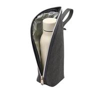 Genérico Insulated Water Bottle Bag - Zipped Bottle Sleeve, Thermal Drink Holder, Portable Oxford Foil Cooling Sleeve, Insulated Beverage Carrier | Hands Free Hydration Carry Case,for Active Use
