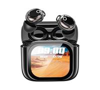 Genérico Intelligent AI Translator Earbuds, ABS Wireless Translation Earbuds with Clear Audio, Business Communication Headphones, Travel Language Tool, International Meeting Use