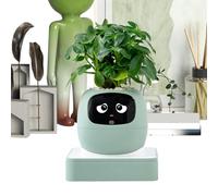 Genérico Intelligent Smart Planter, AI Pet Expression Pot, Multi Function Container with Self Watering Feature, Indoor Plant Pot, Home Apartment Accessory, Interactive Display for Balcony